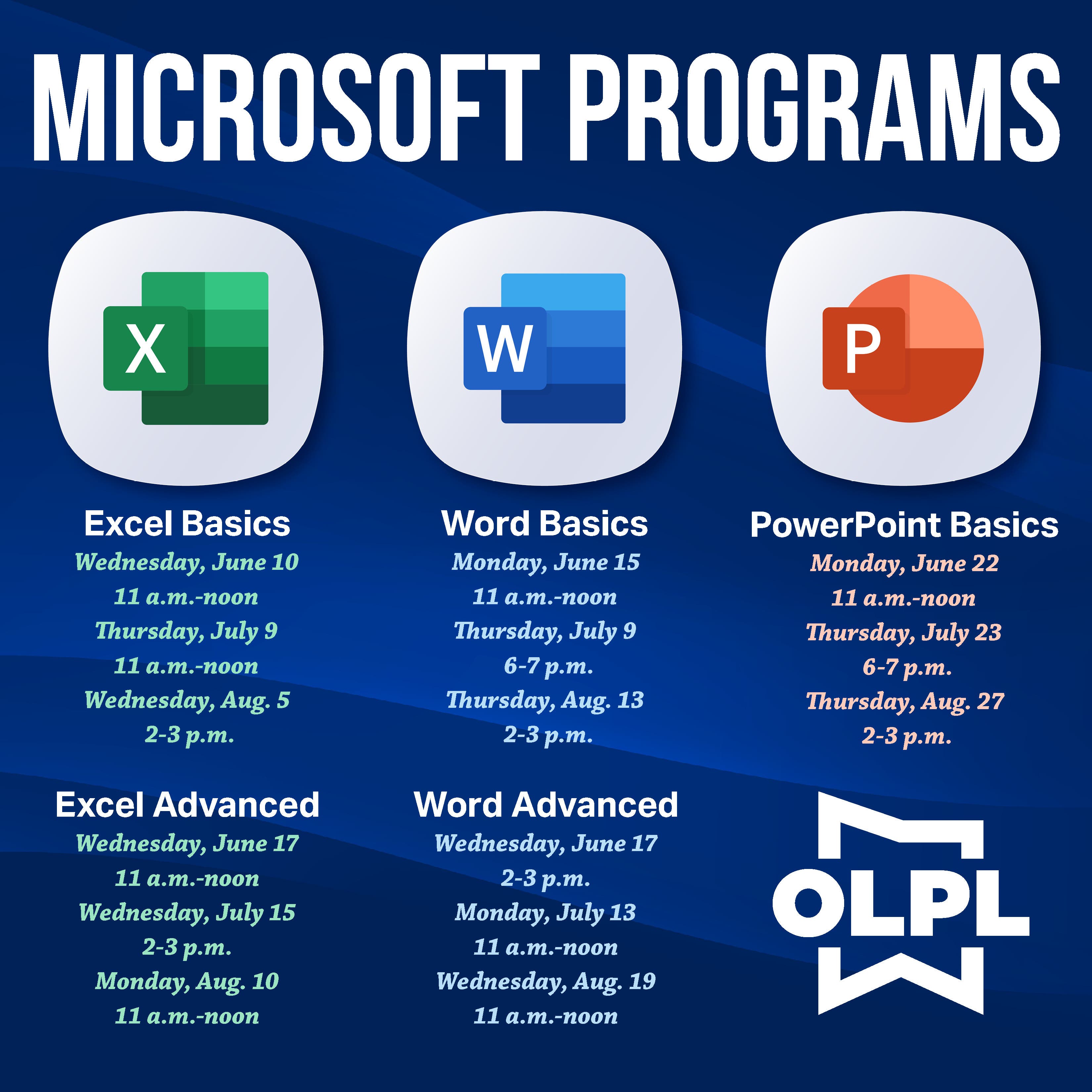 Word Basics at OLPL