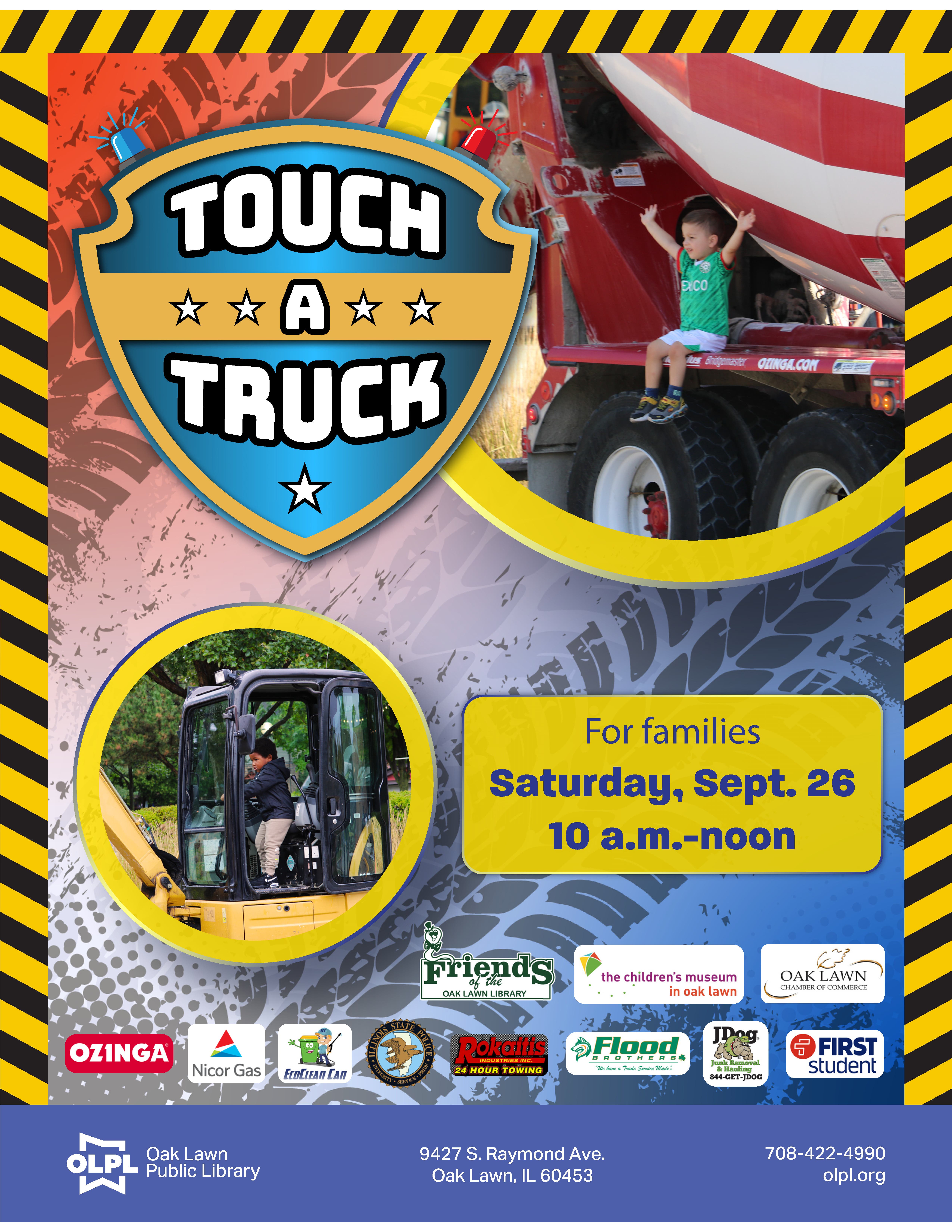 Touch-a-Truck at OLPL