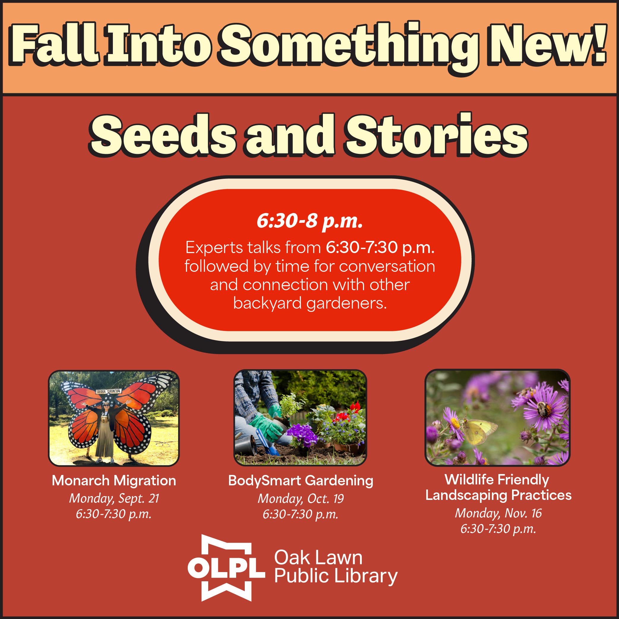 Seeds and Stories: Monarch Migration at OLPL