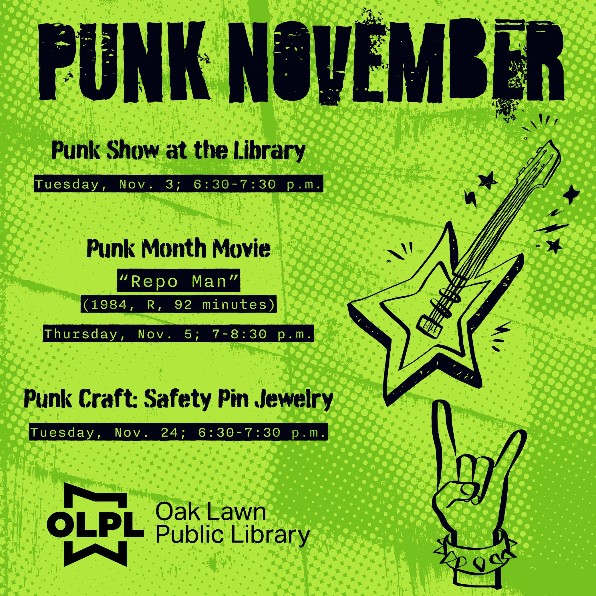 Punk Show at the Library