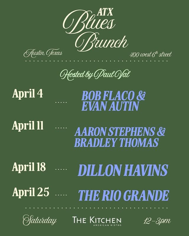 ATX Blues Brunch: Dillon Havins
