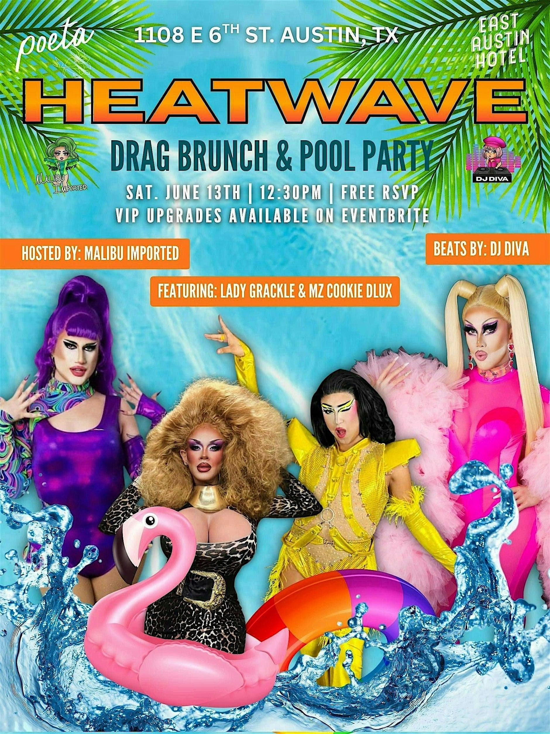 Poeta’s HEATWAVE Drag Brunch 