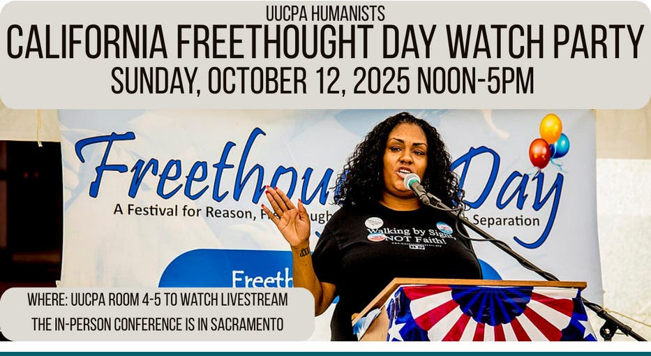 Humanist Watch Party for California Freethought Day