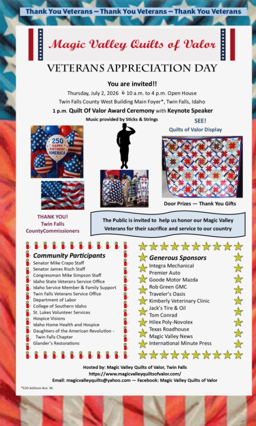 Magic Valley Quilts of Valor