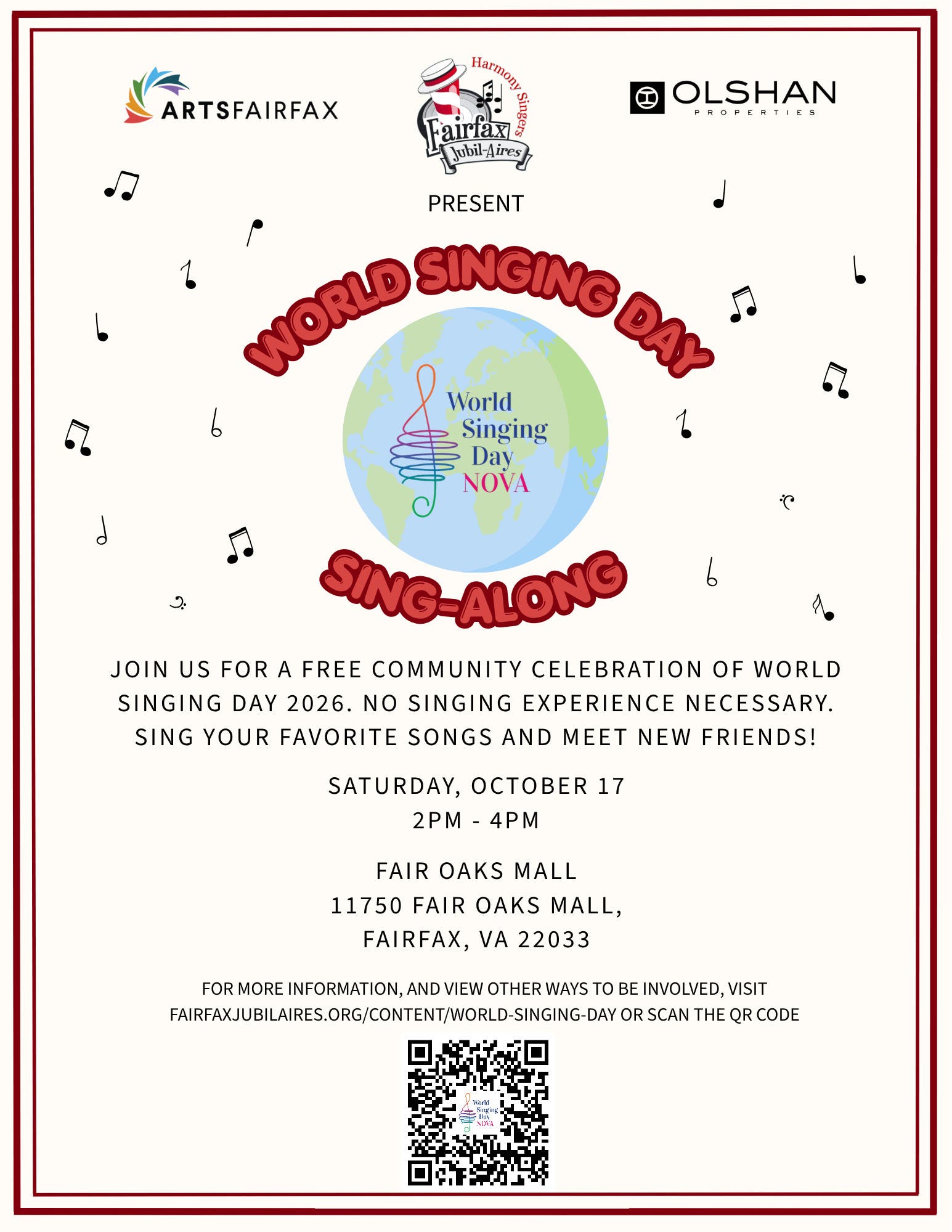 World Singing Day Sing-Along