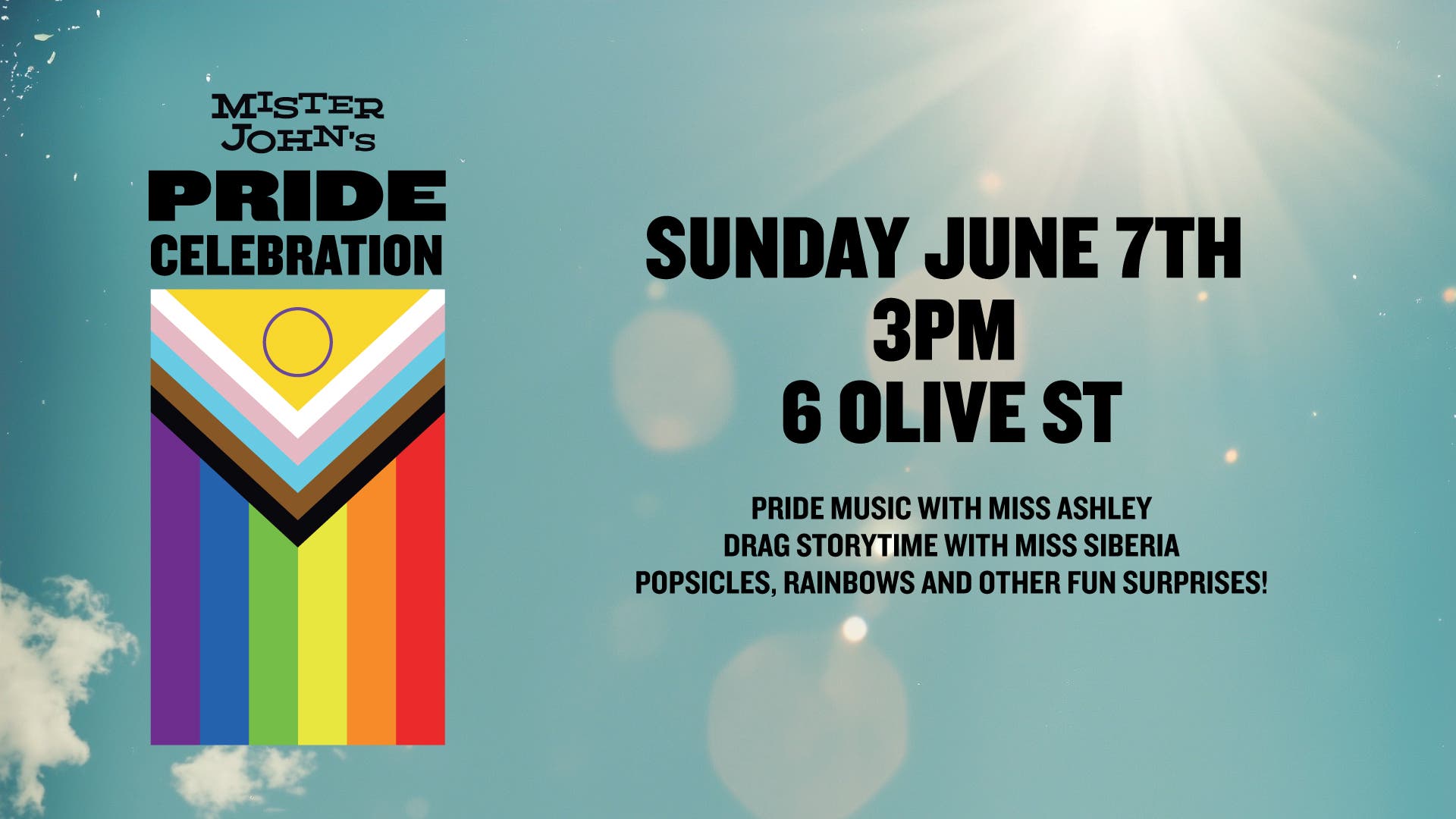 Mister John’s Pride Celebration