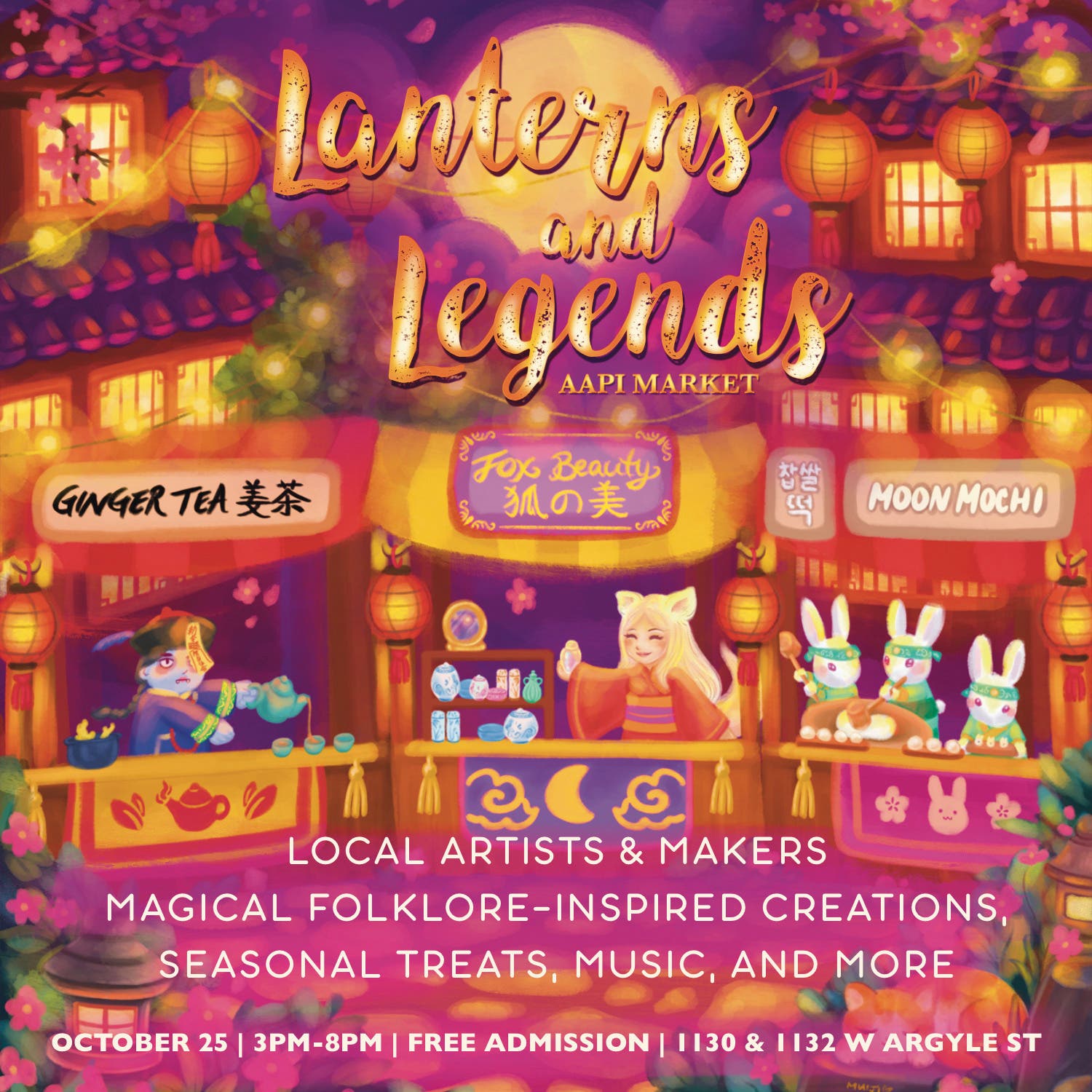 Lanterns & Legends: Autumn AAPI Market