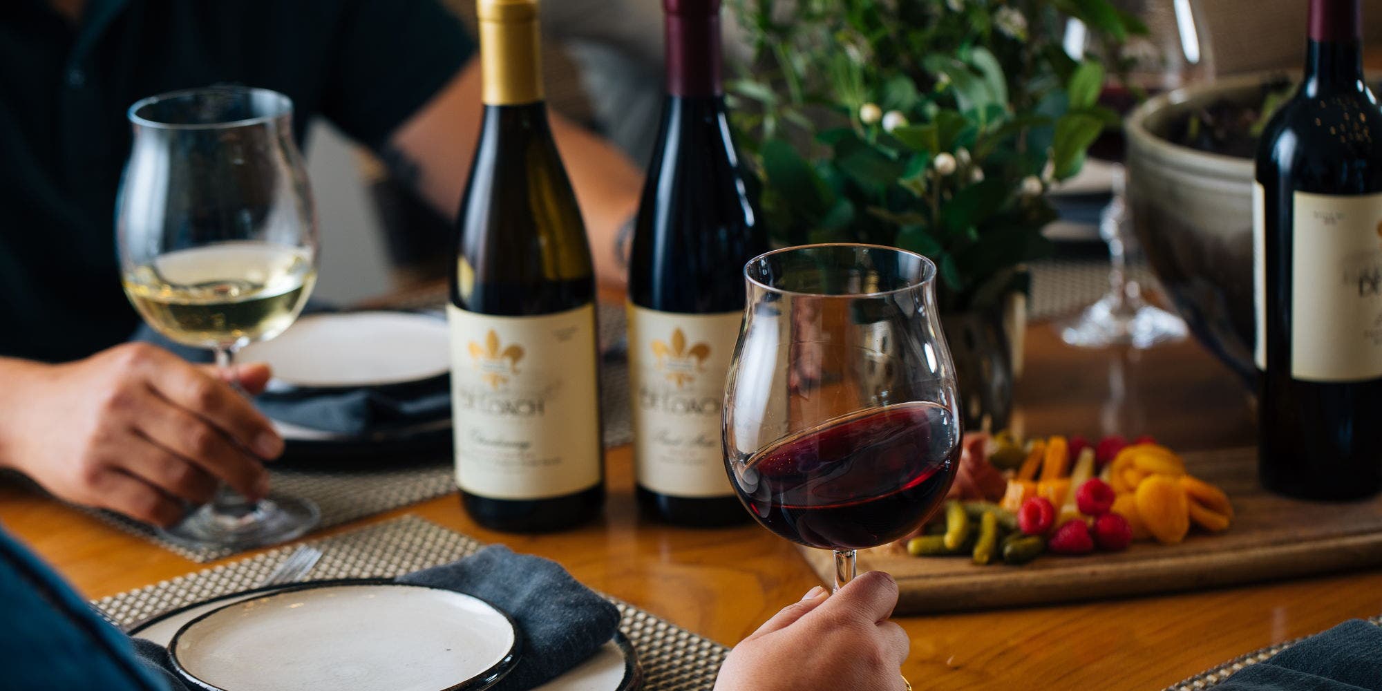 DeLoach Vineyards Vine-to-Bottle Farm-to-Table