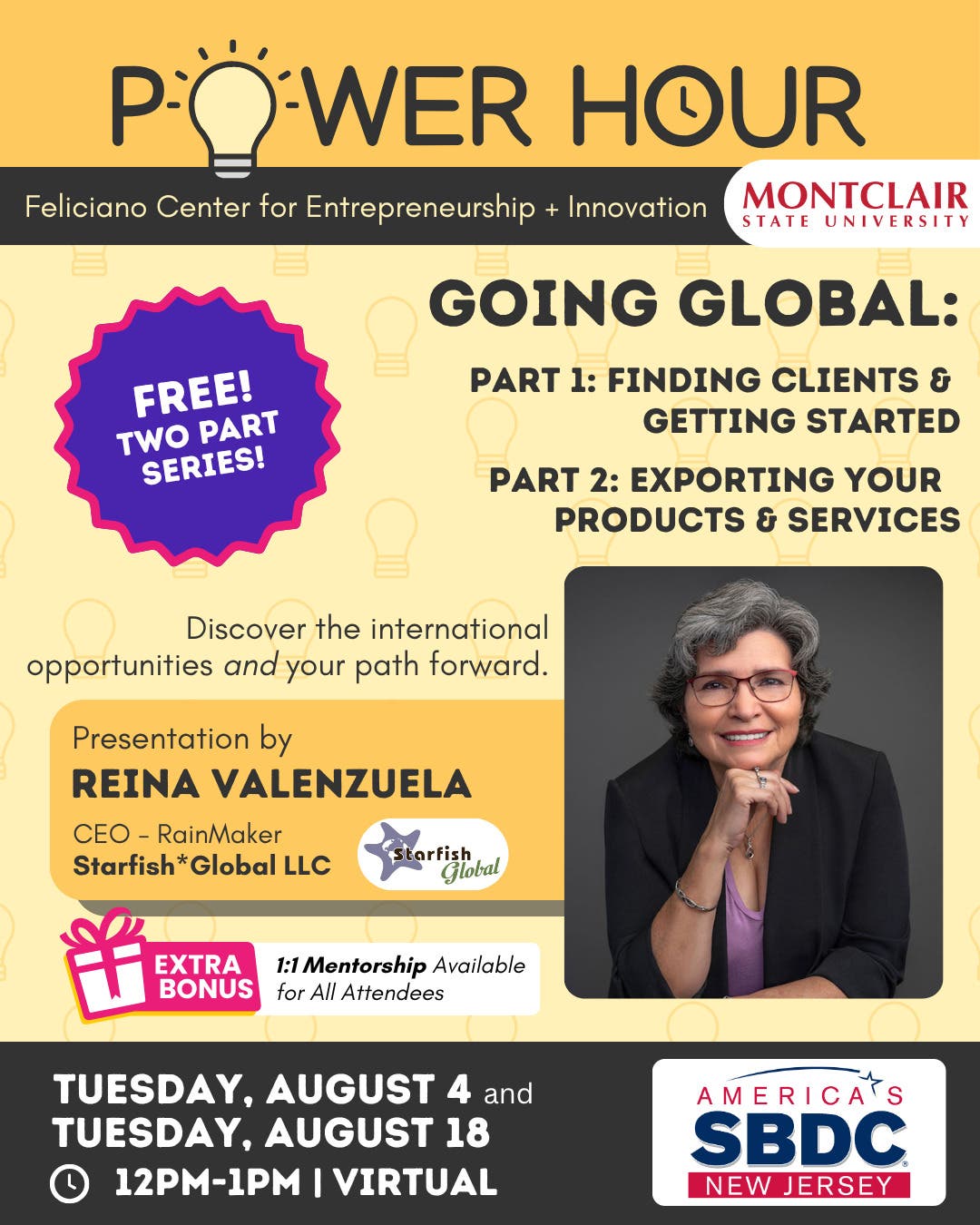  Going Global: A Free Two-Part Workshop Series