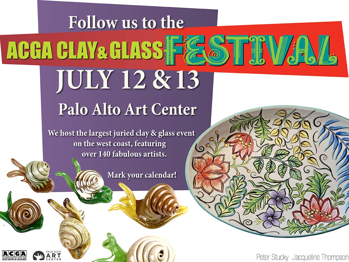 ACGA Clay & Glass Festival Returns on July 12-13, 2025!