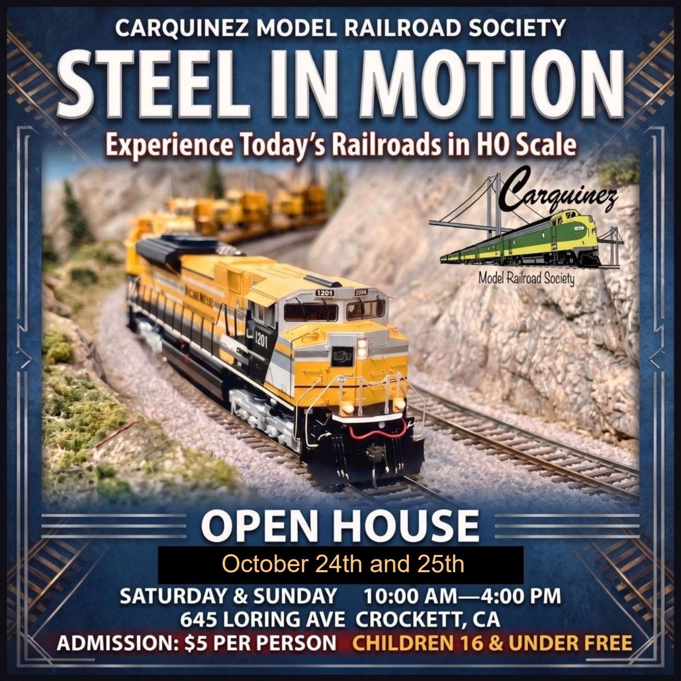 Carquinez Model Railroad Open House