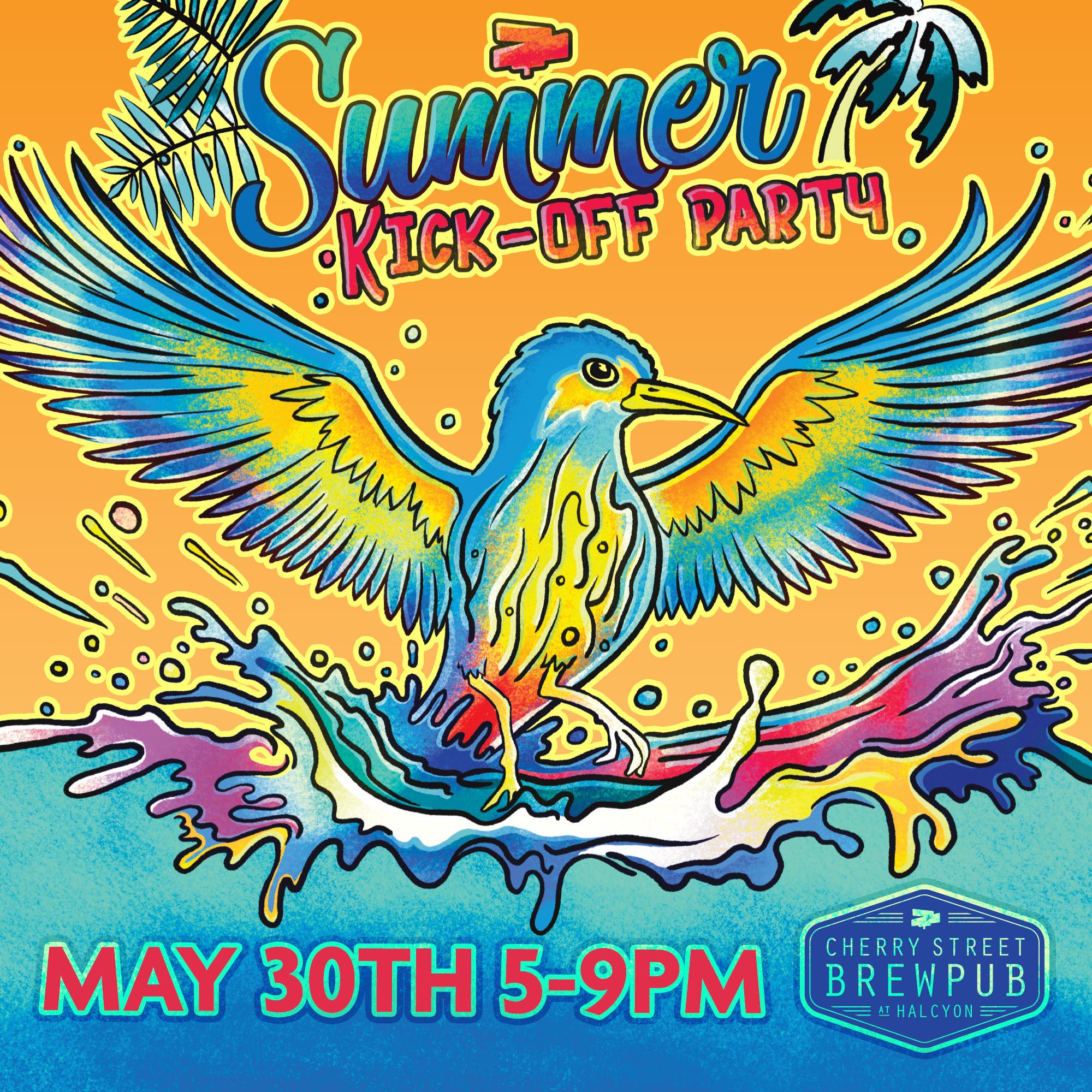 Summer Kick Off Party in the Green - Cherry Street Halcyon!