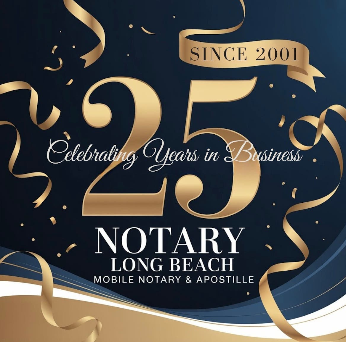 25 Years of Mobile Notary & Apostille Service in Long Beach: A Milestone Worth Reflecting On