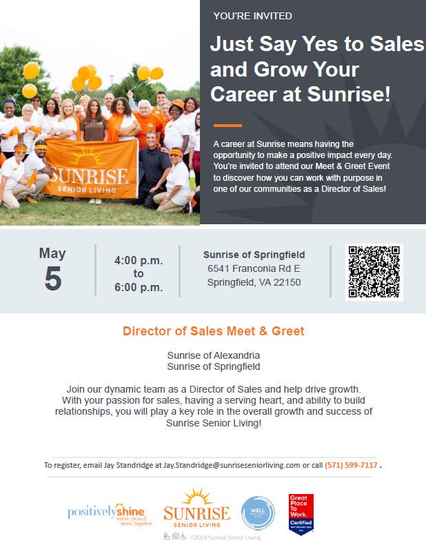 Director of Sales Meet and Greet