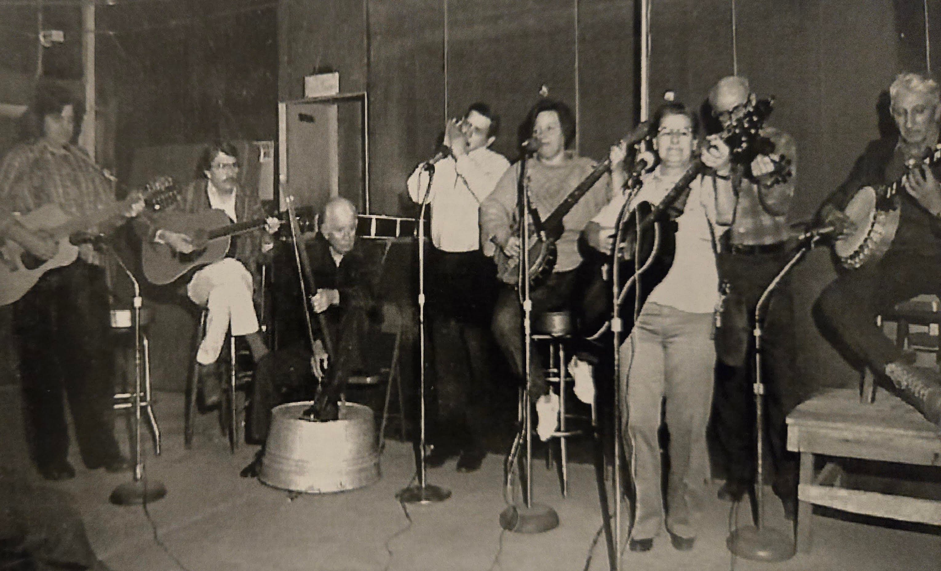 The Pineconers in the early Albert Music Hall