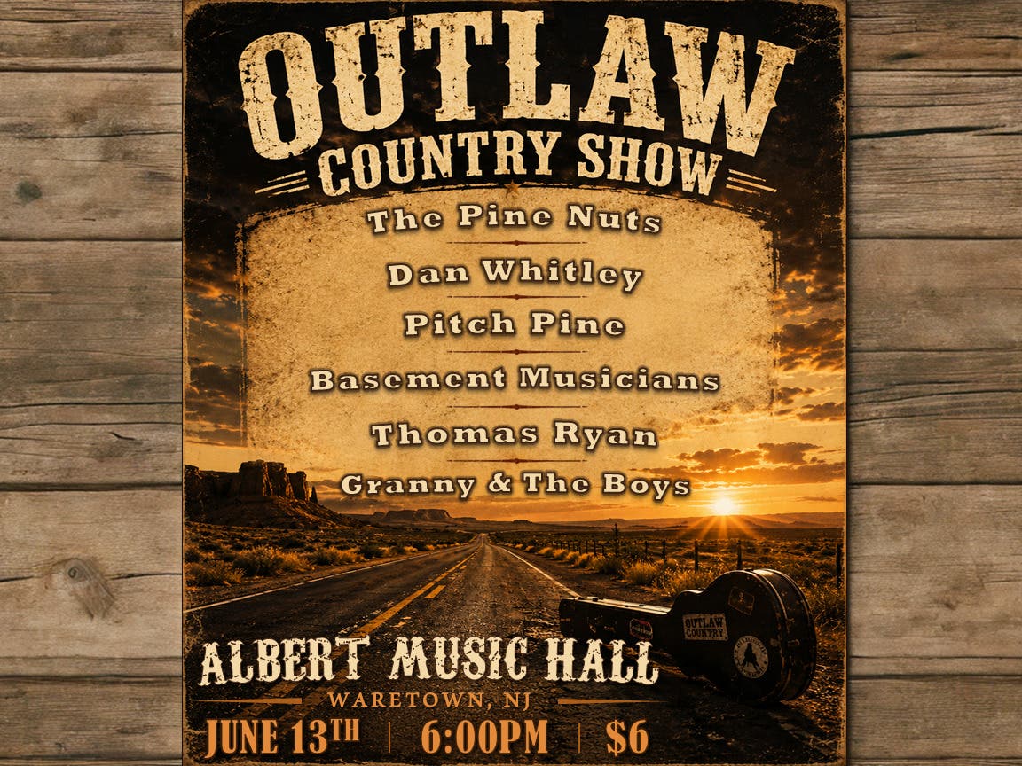 Albert Music Hall - Outlaw Country Show