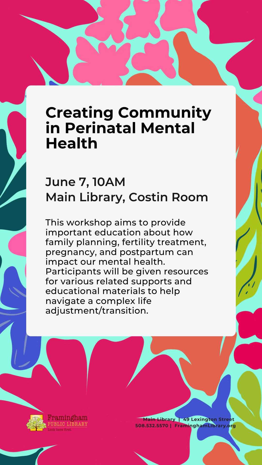 Creating Community in Perinatal Mental Health | FPL Main