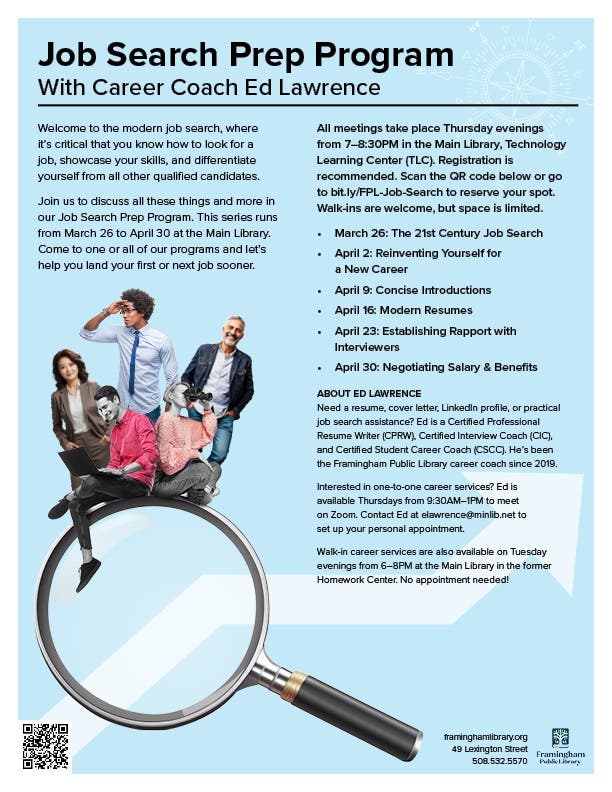 Fpl Apprentice Program Apr 2 | Job Search Prep Program With Career Coach Ed Lawrence | FPL ...