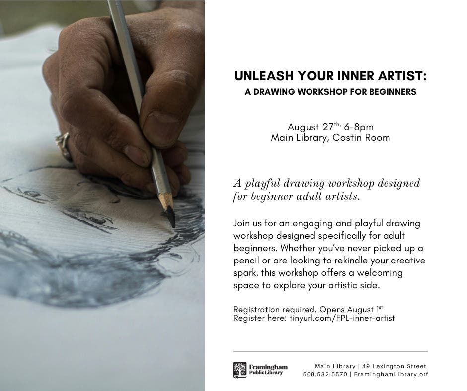 Unleash Your Inner Artist: A Fun Drawing Workshop for Beginners | FPL Main
