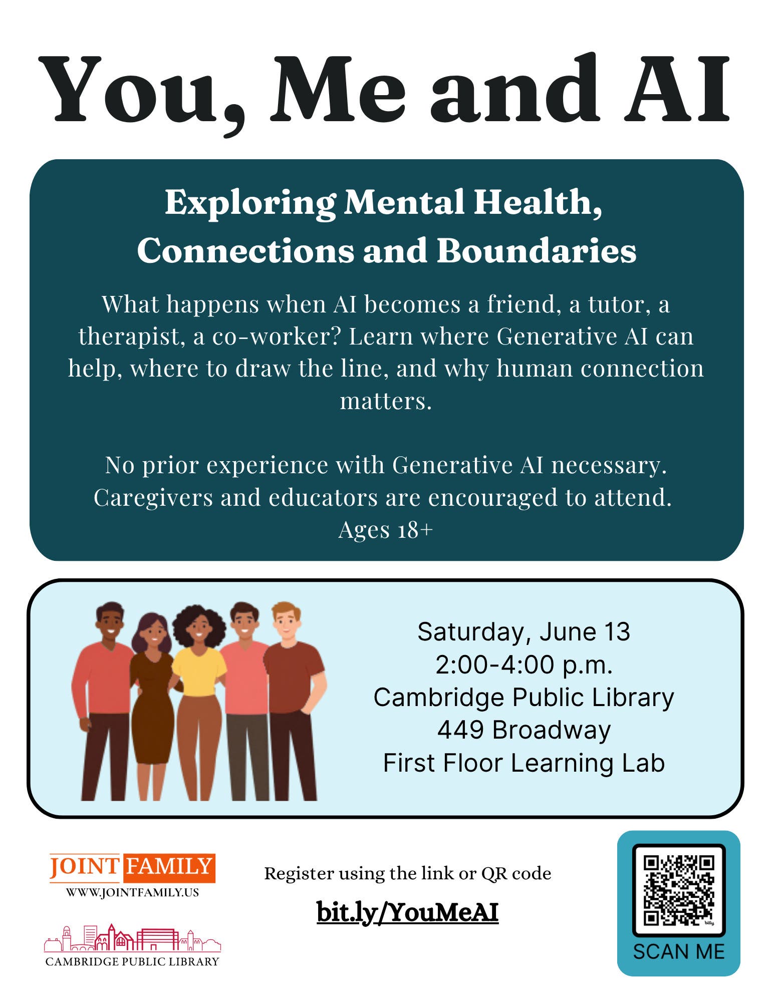 You, Me and AI: Exploring Mental Health, Connections and Boundaries