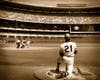 "21" Roberto Clemente in the On-Deck Circle, Three Rivers Stadium, 1972