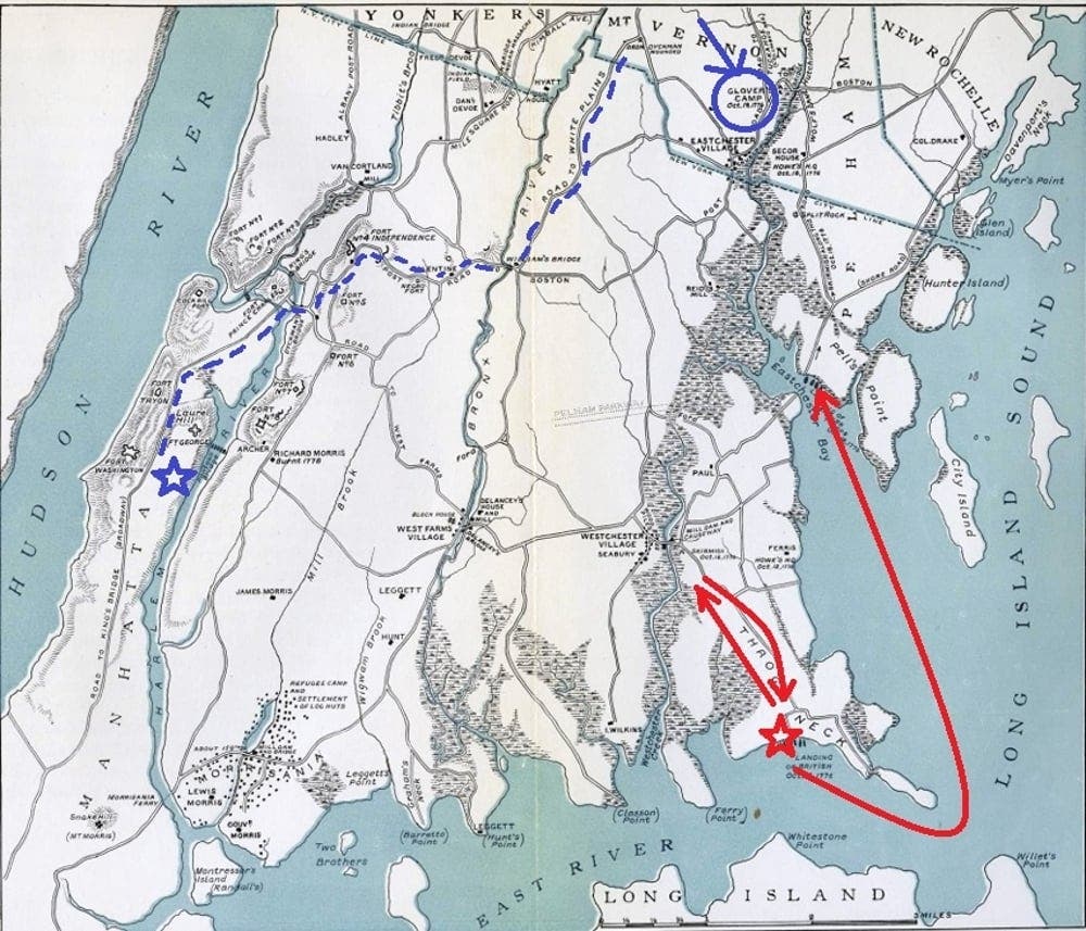 The Battle of Pell's Point/The Battle of Pelham - October 18, 1776