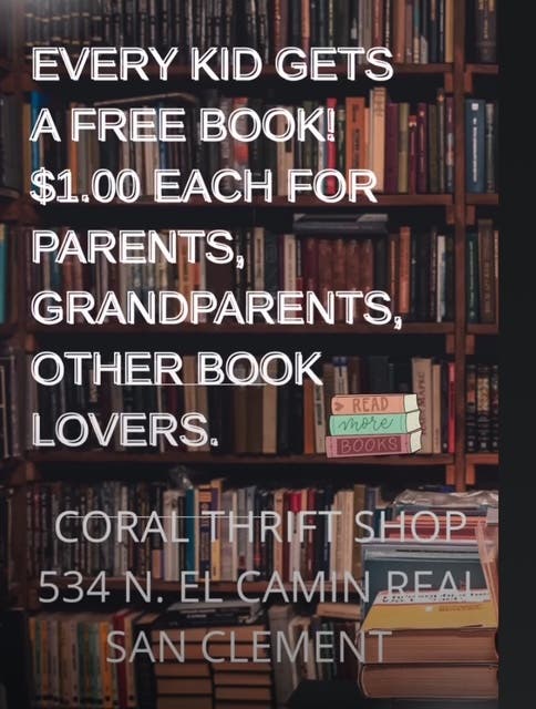 Coral Thrift Shop Children's Books Giveaway