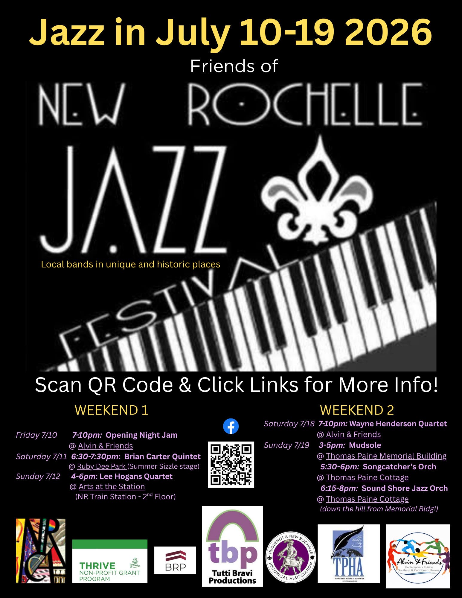 Friends Of New Rochelle Jazz Festival