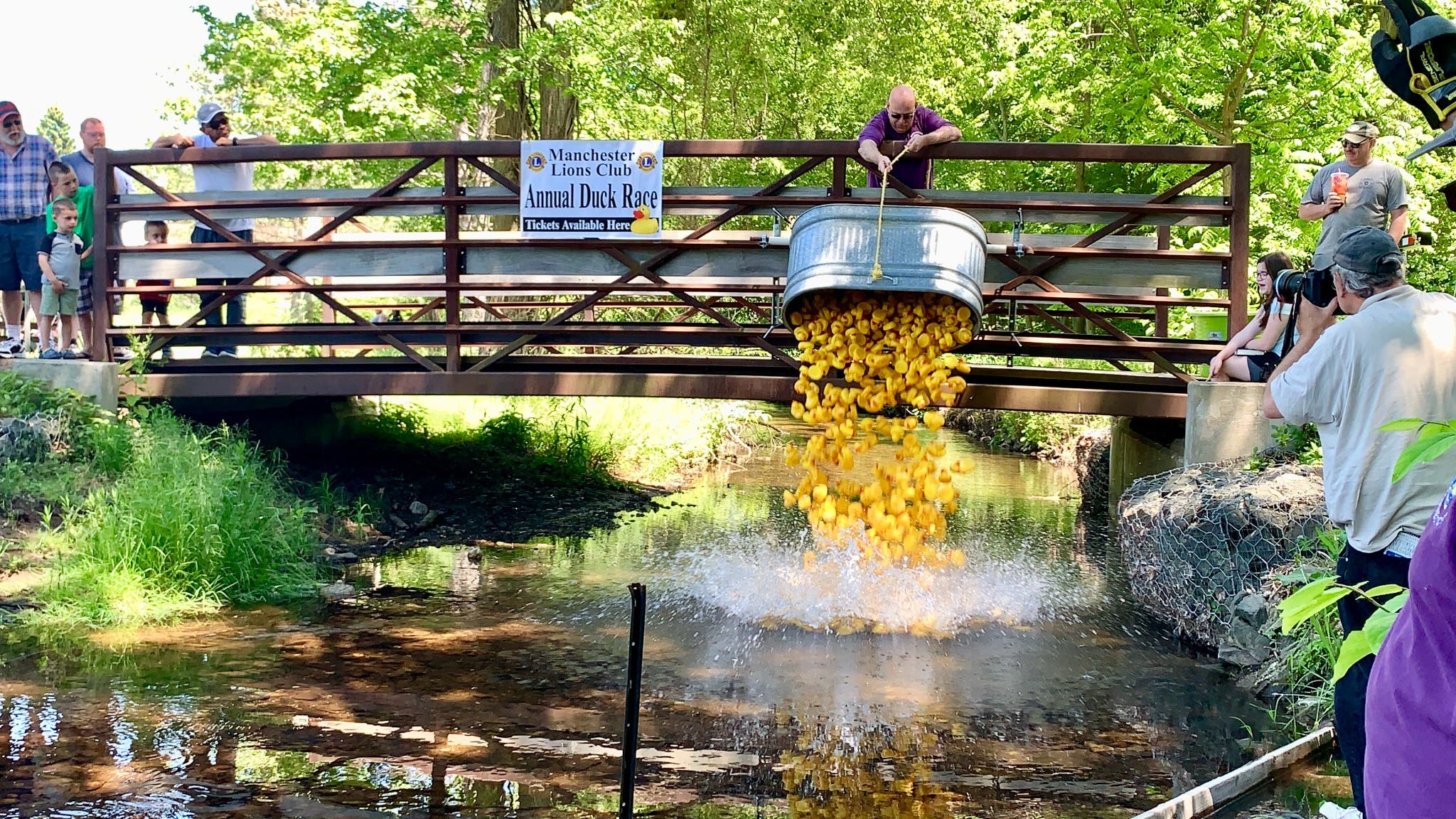The Manchester Lions Foundation’s 17th Annual Duck Race