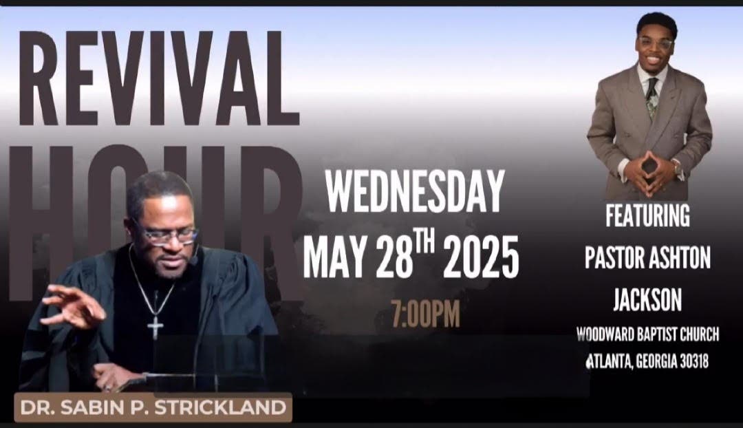 Revival Hour! Come Join Us!
