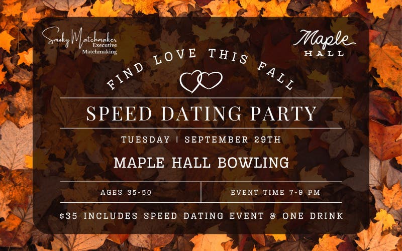 Knoxville Speed Dating: Find Love This Fall