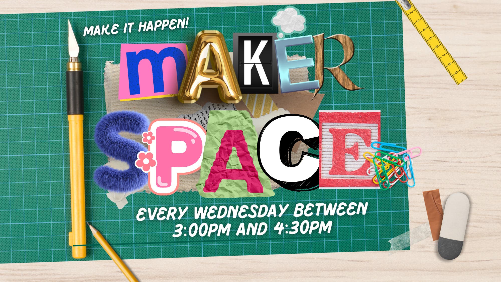 Derby Neck Library - Makerspace
