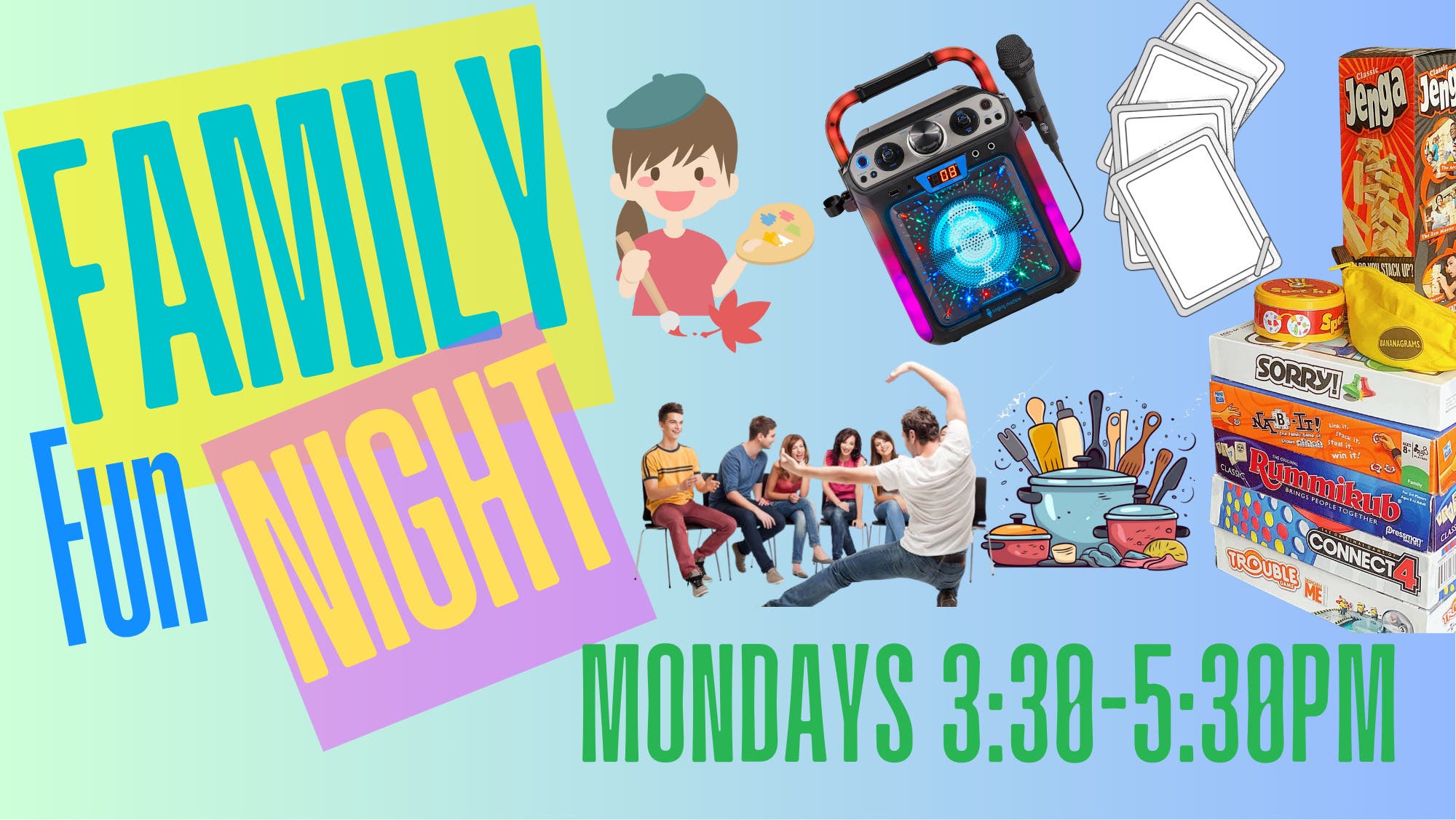 Derby Neck Library - Family Fun Night