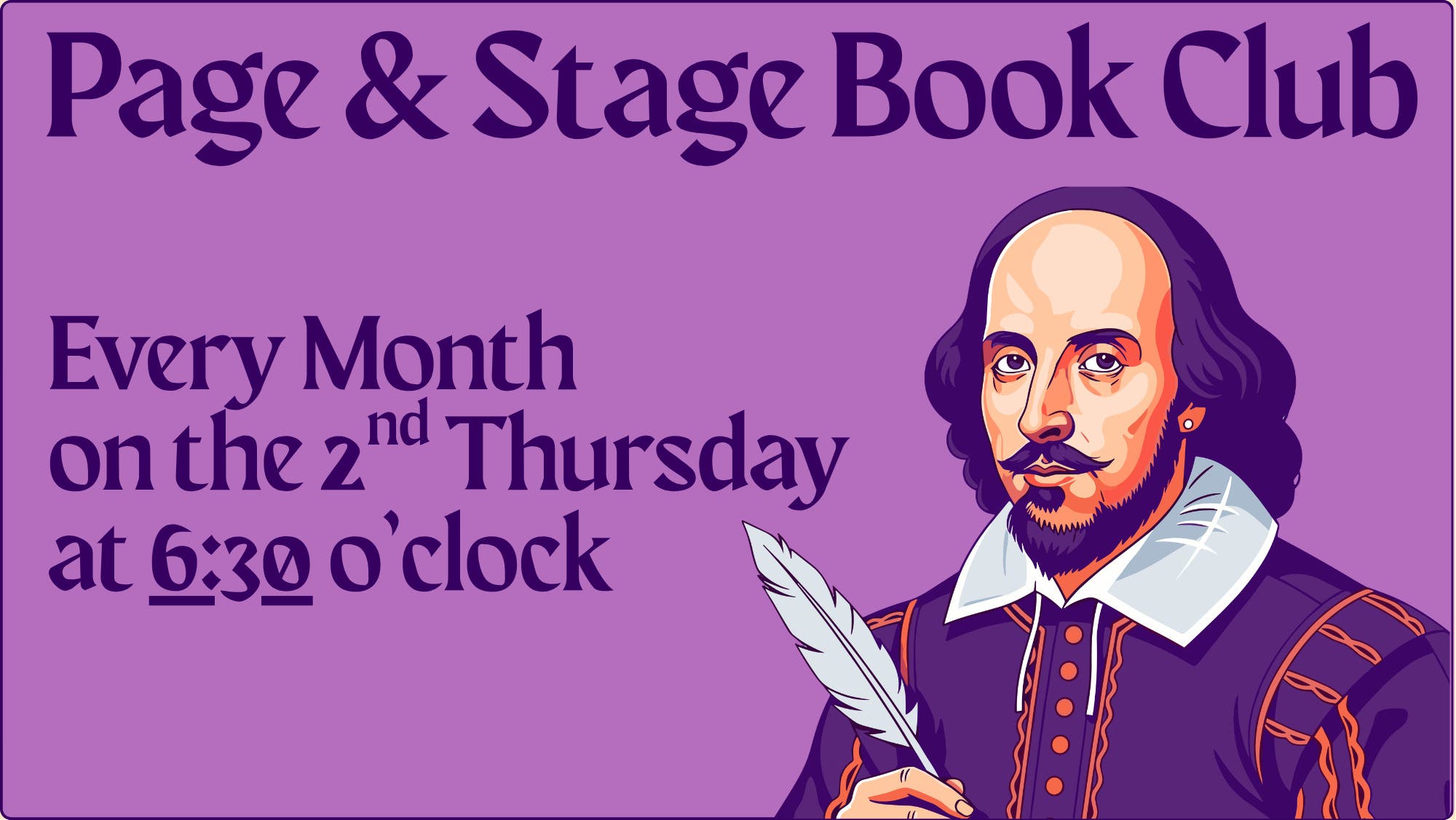 Derby Neck Library - Page & Stage Book Club: Much Ado About Nothing
