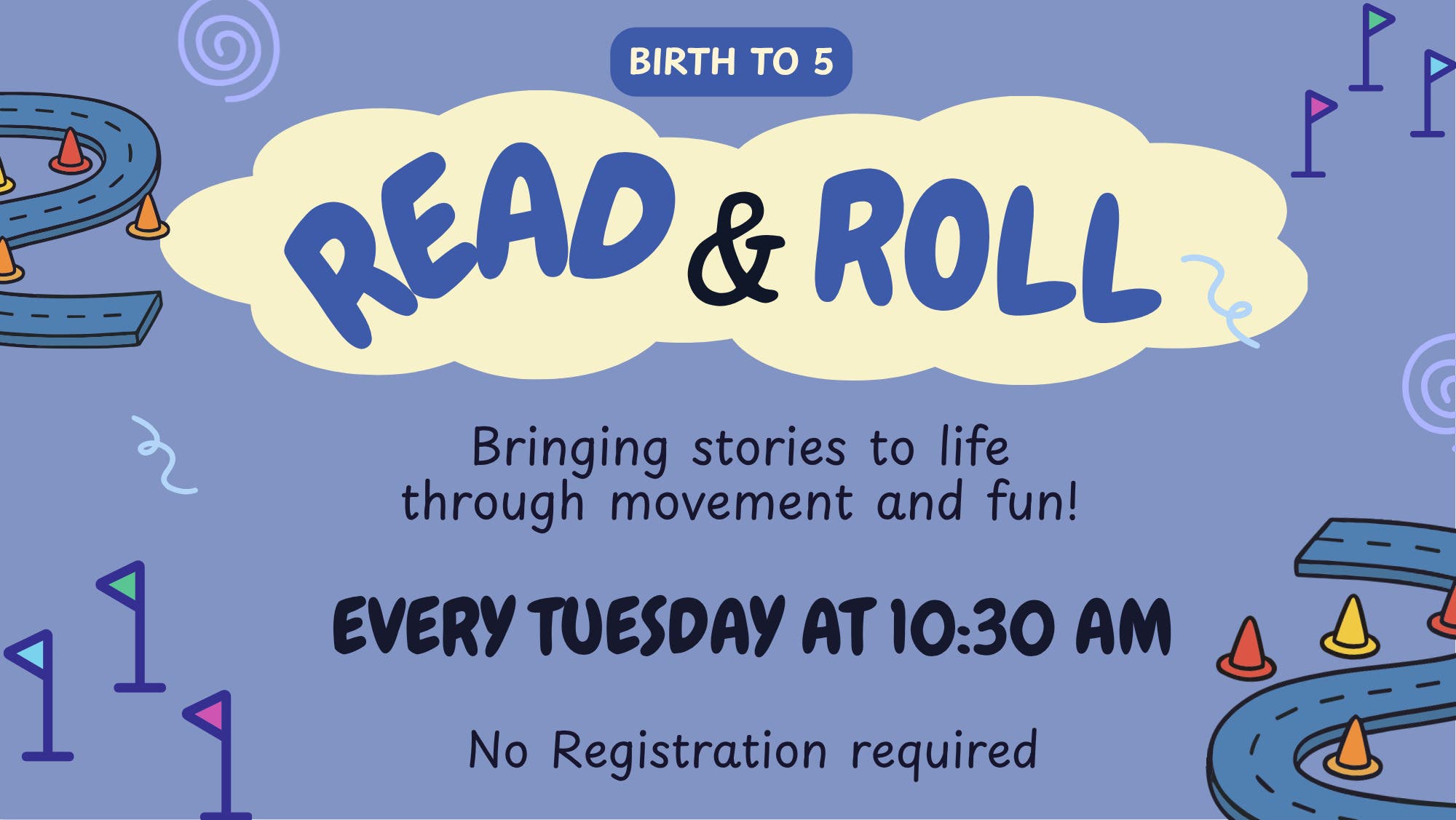 Derby Neck Library - Read & Roll