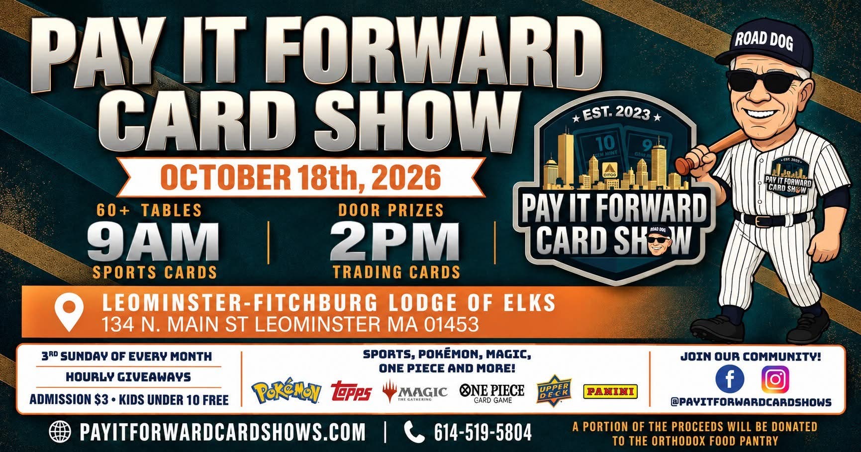Pay It Forward Card Shows