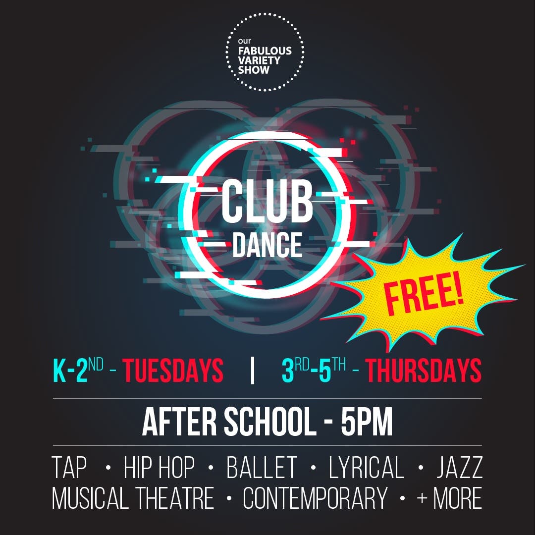 Club Dance: K to 2nd Grade