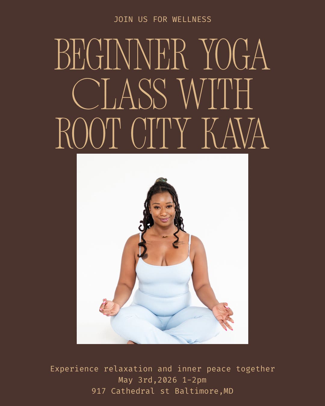 Beginner Yoga Class with Root City Kava