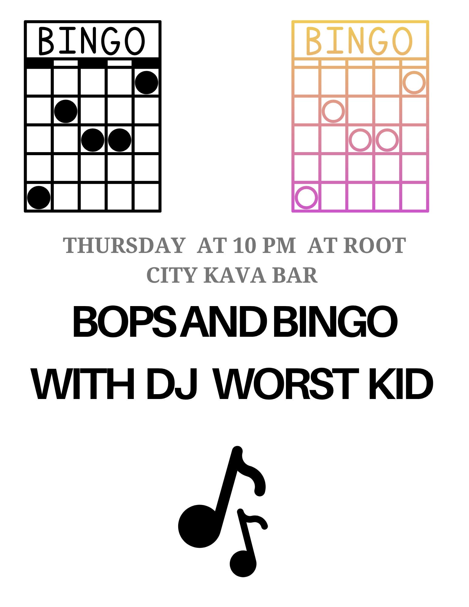 Bops And Bingo With Dj Worst Kid
