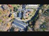 Overhead view of Meadow Ridge solar project. 