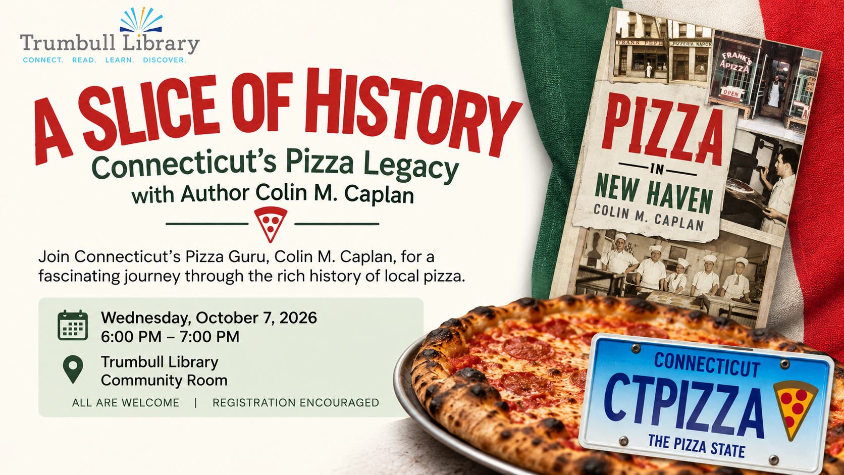 A Slice of History: Connecticut's Pizza Legacy with Author Colin M. Caplan