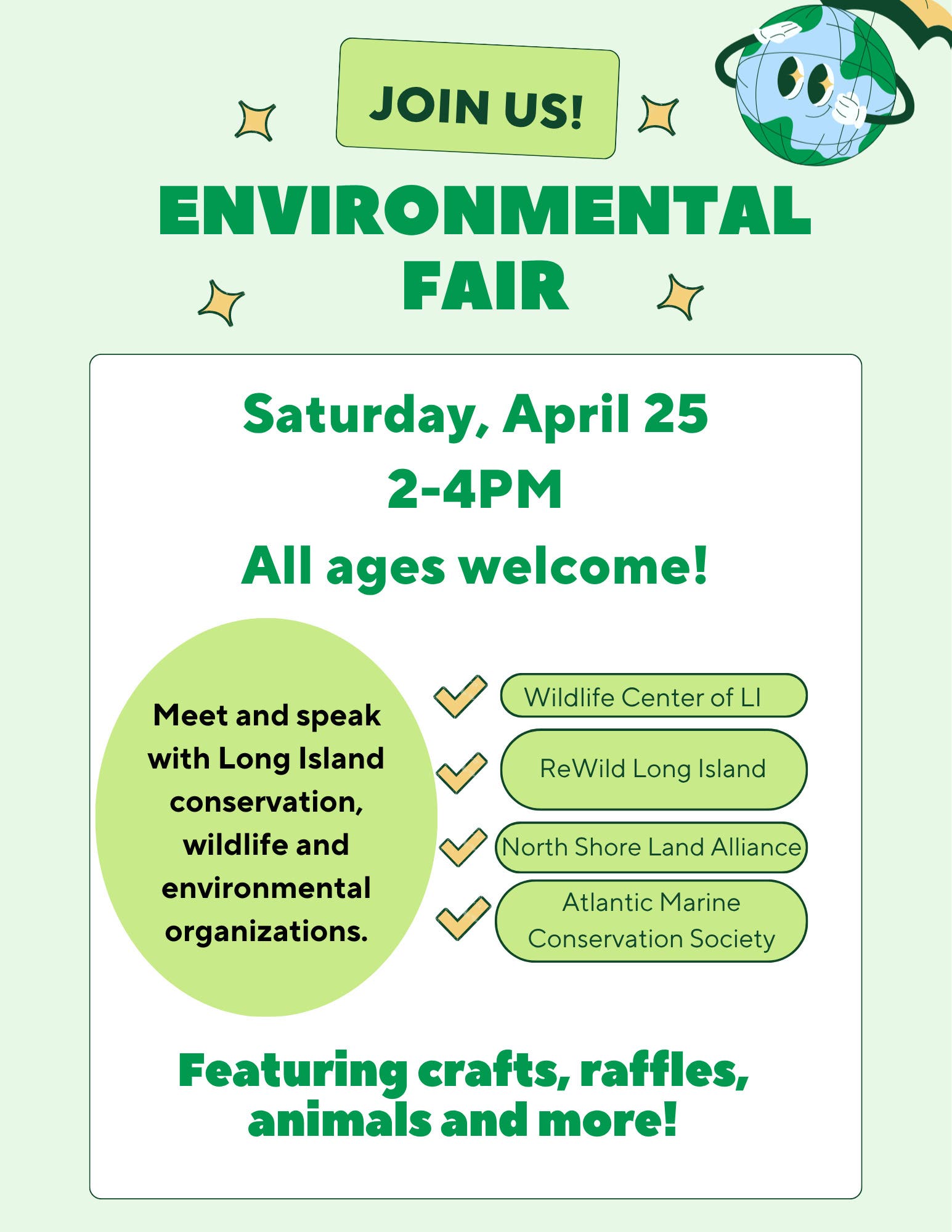 Environmental Fair at CSH Library