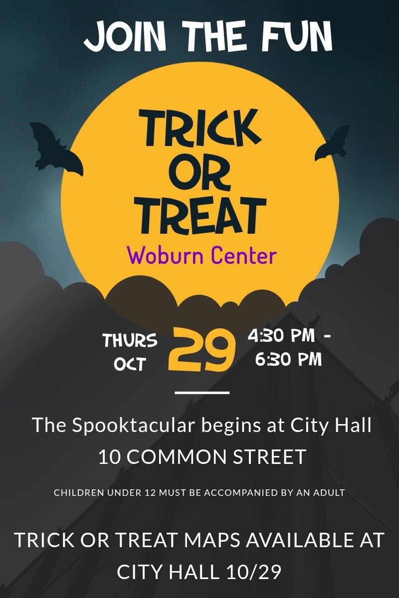 Trick Or Treat Woburn Center