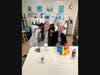 Photo-left-to-right-Lily Poulas and resident Robin Gugan