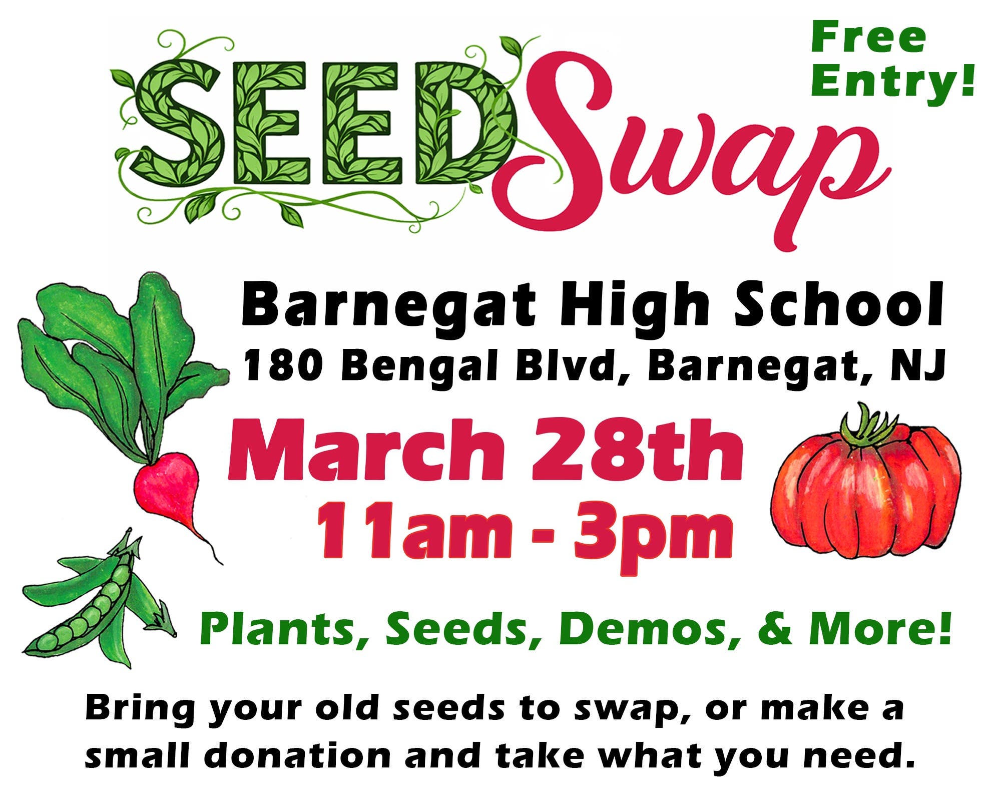2026 Barnegat High School Seed Swap