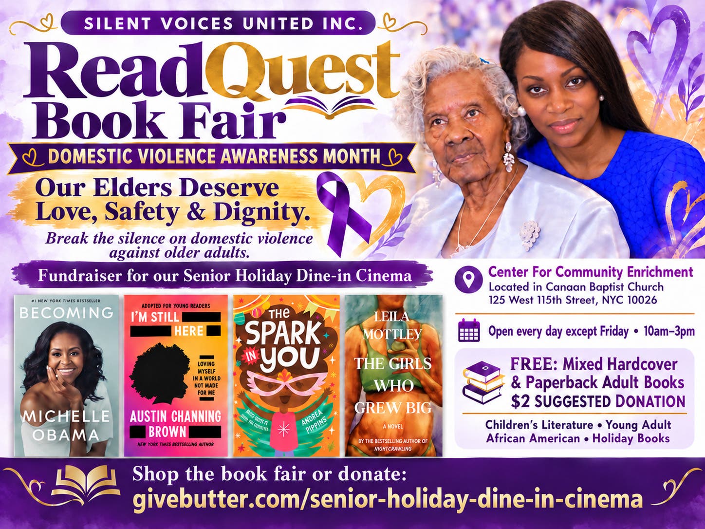 Books, Hope & Holiday Joy: Stand With Our Seniors