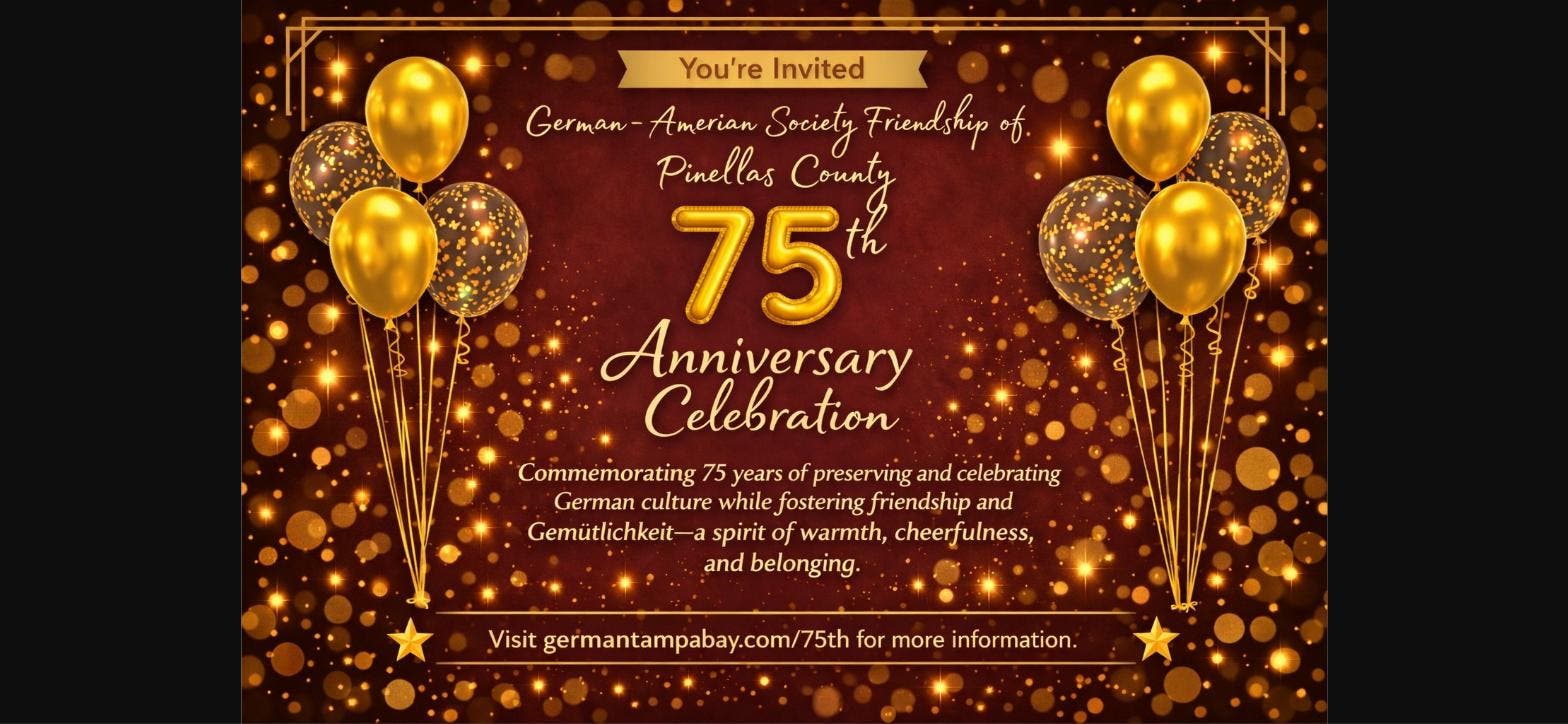 German-American Society 75th Anniversary Celebration