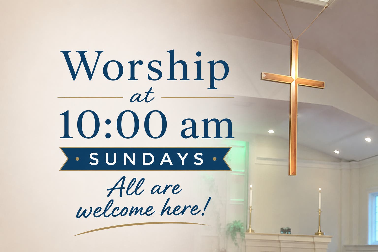 Sunday Morning Worship at St. Barnabas
