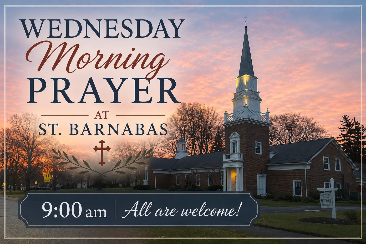 Wednesday Morning Prayer at St. Barnabas