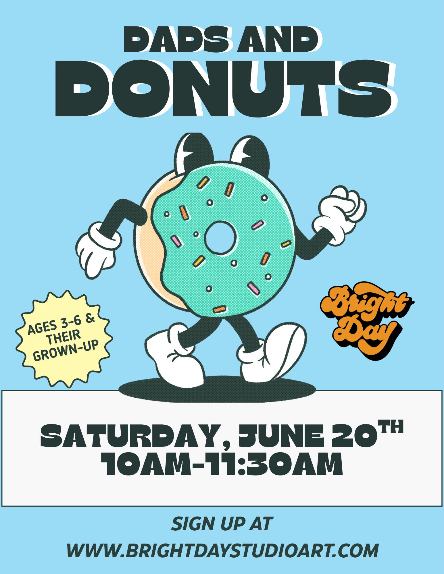 The Saturday Special: Dads & Donuts (Ages 3-6)
